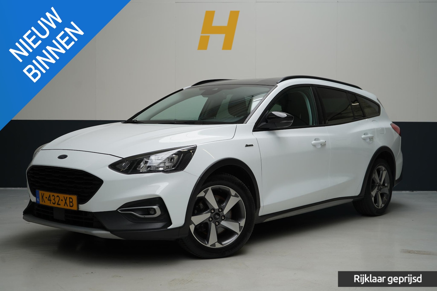 Ford Focus Wagon - 1.0 EcoBoost 125pk Hybrid Active Business | Trekhaak | Carplay | B&O Sound | Camera | Zwar - AutoWereld.nl