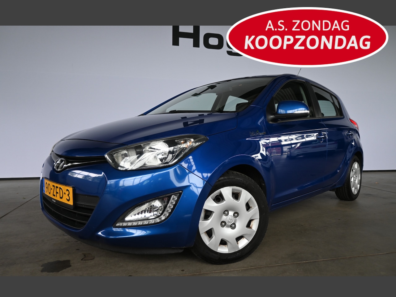 Hyundai i20 - 1.2i i-Motion Airco LED Elektrisch Pakket! Trekhaak Goed Onderhouden! Inruil Mogelijk! - AutoWereld.nl