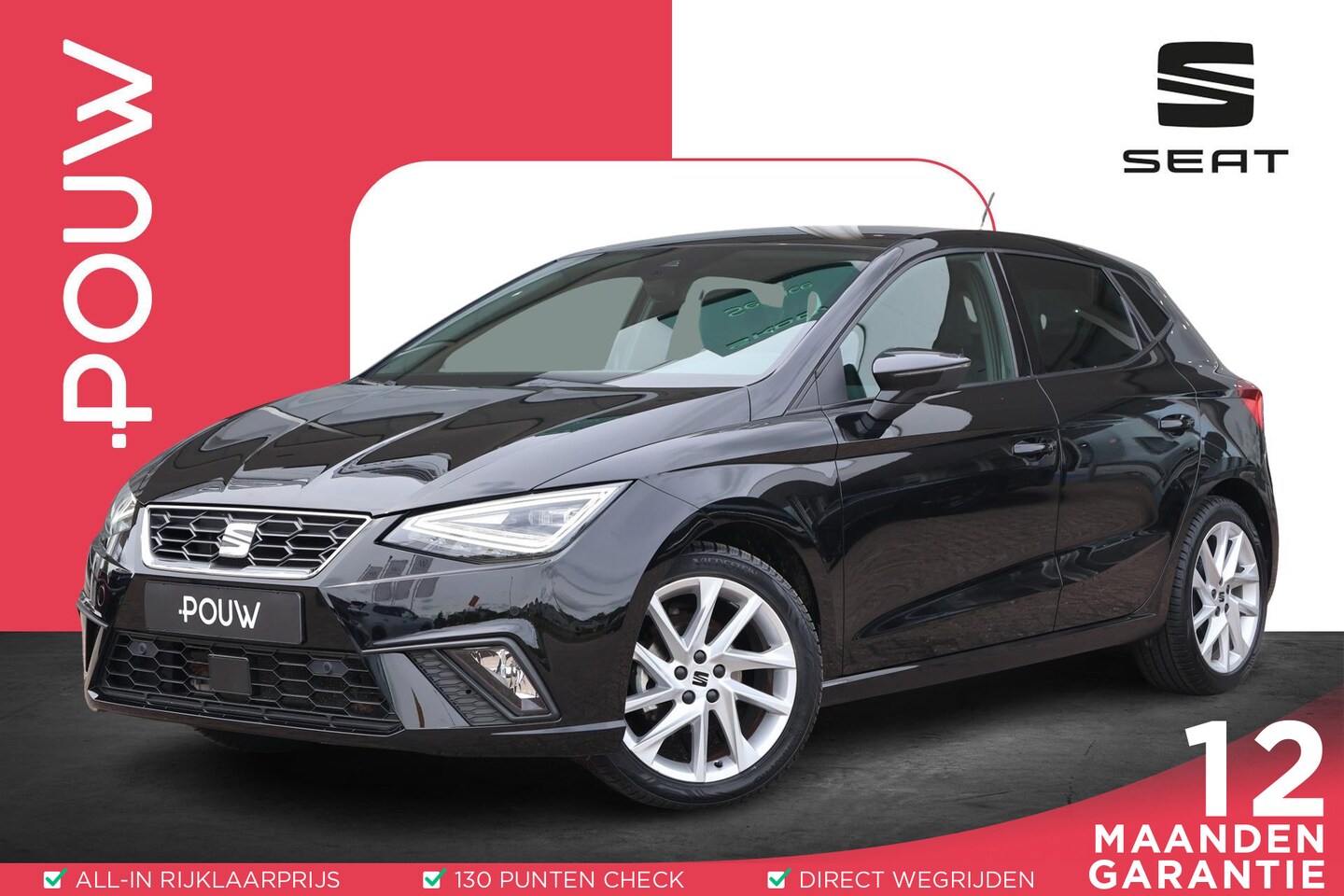 SEAT Ibiza - 1.0 EcoTSI 95pk FR Business Intense | Navigatie | Camera - AutoWereld.nl