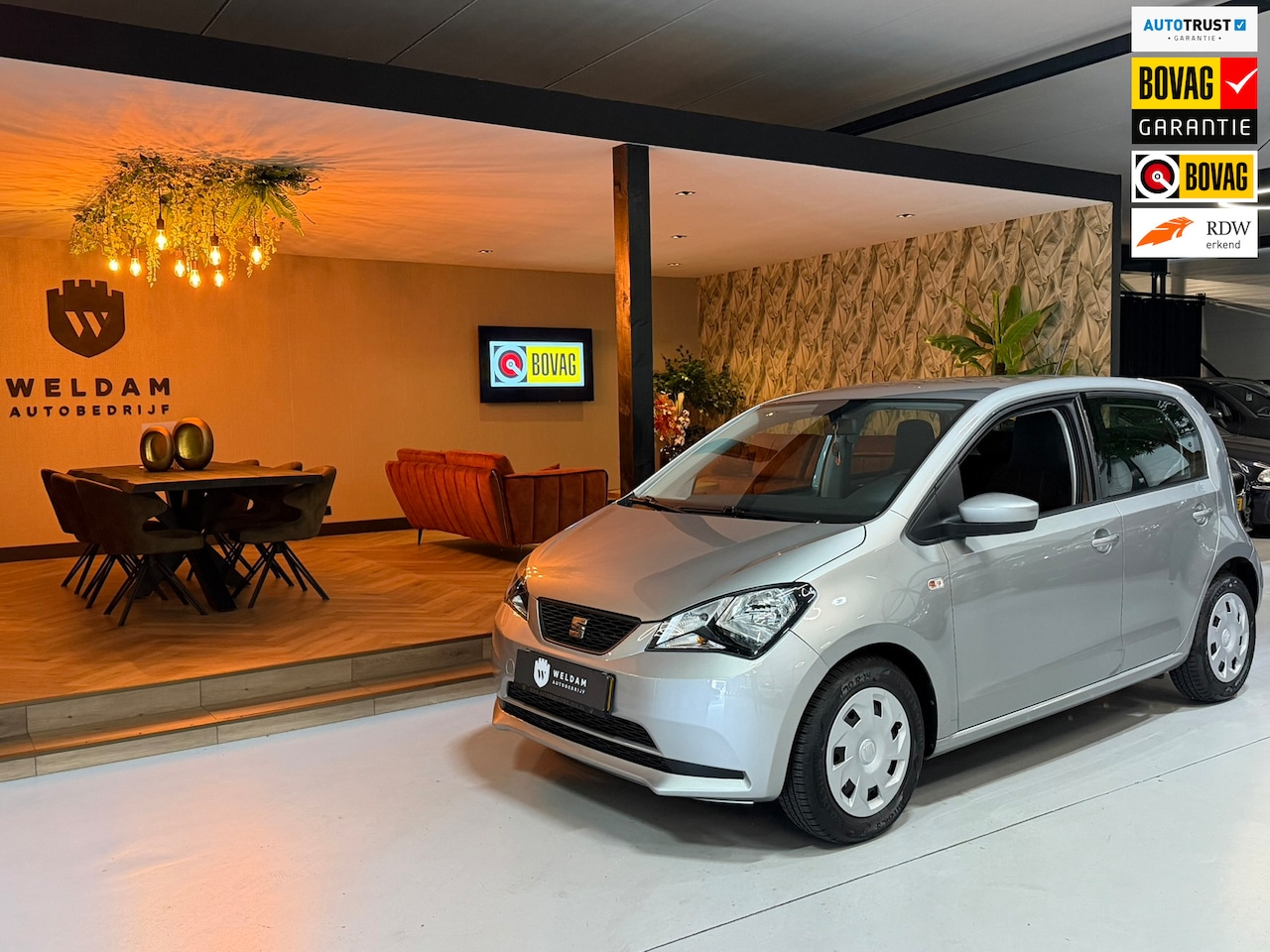 SEAT Mii - 1.0 Style Connect|Lage kilometerstand|Cruise|Airco|Elek. Ramen|Rijklaar - AutoWereld.nl