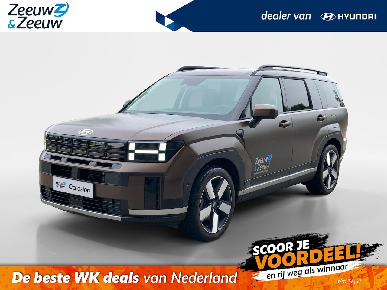 Hyundai Santa Fe - 1.6 T-GDI PHEV Premium Plus 7p. | € 8000,- korting | ACTIE! | OP=OP - AutoWereld.nl
