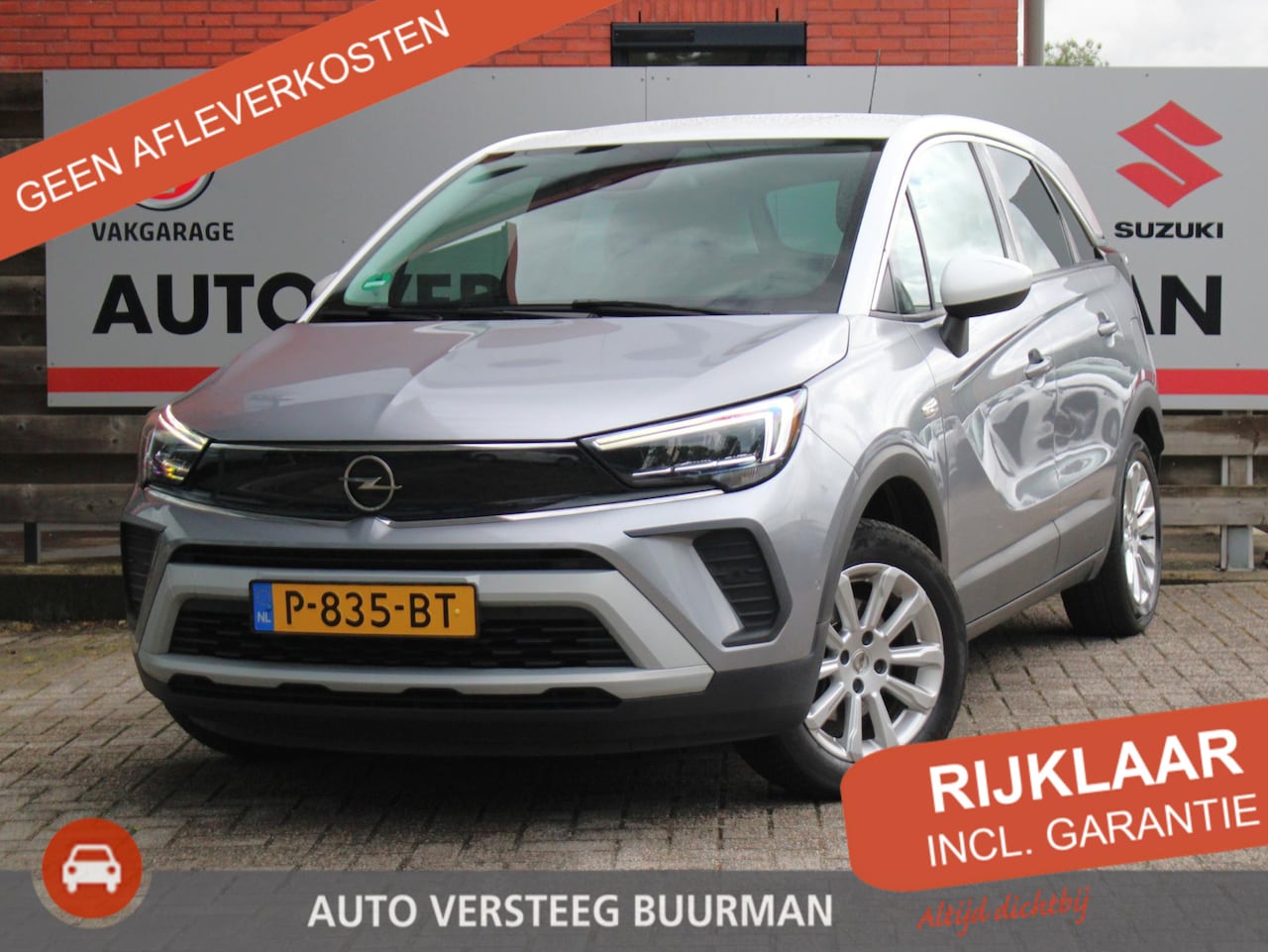 Opel Crossland - 1.2 Turbo GS Line Stoelverwarming, Stuurverwarming, Cruise Control, Achteruitrijcamera - AutoWereld.nl