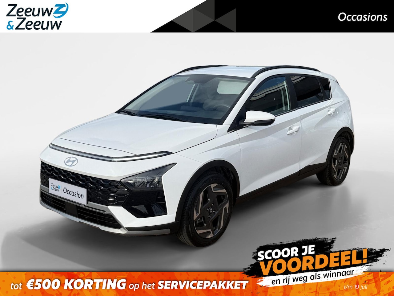 Hyundai Bayon - 1.0 T-GDI Comfort *Automaat*Navi via Carplay*Camera*Climate Control*Adapt. Cruise Control* - AutoWereld.nl