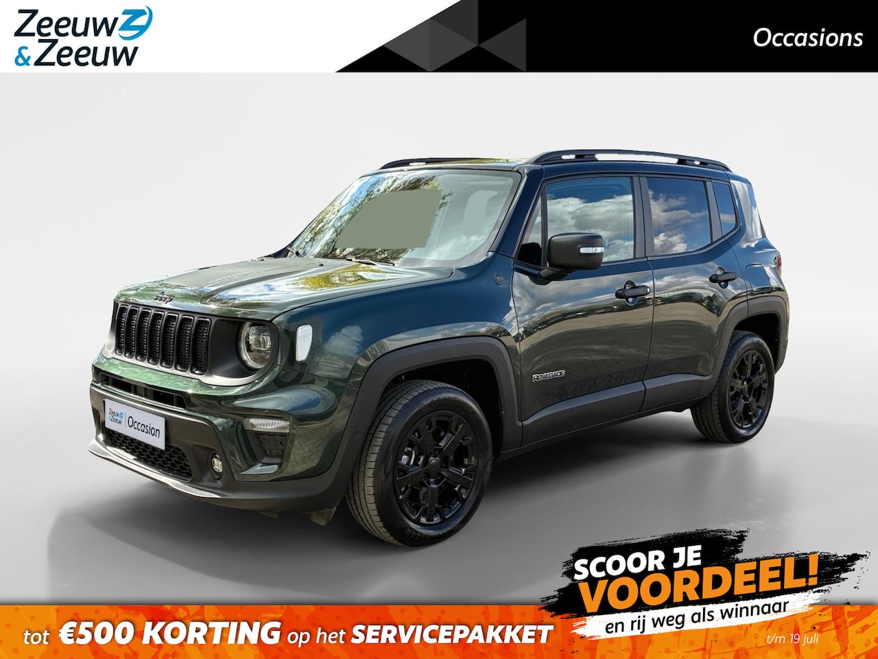 Jeep Renegade - North Star 1.5T e-Hybrid 130 PK| Carplay | Digital Cockpit - AutoWereld.nl