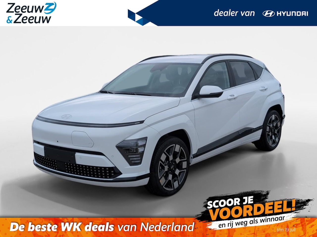 Hyundai Kona Electric - Premium 65.4 kWh | Eco leder | Snel leverbaar | Nieuw te bestellen| - AutoWereld.nl