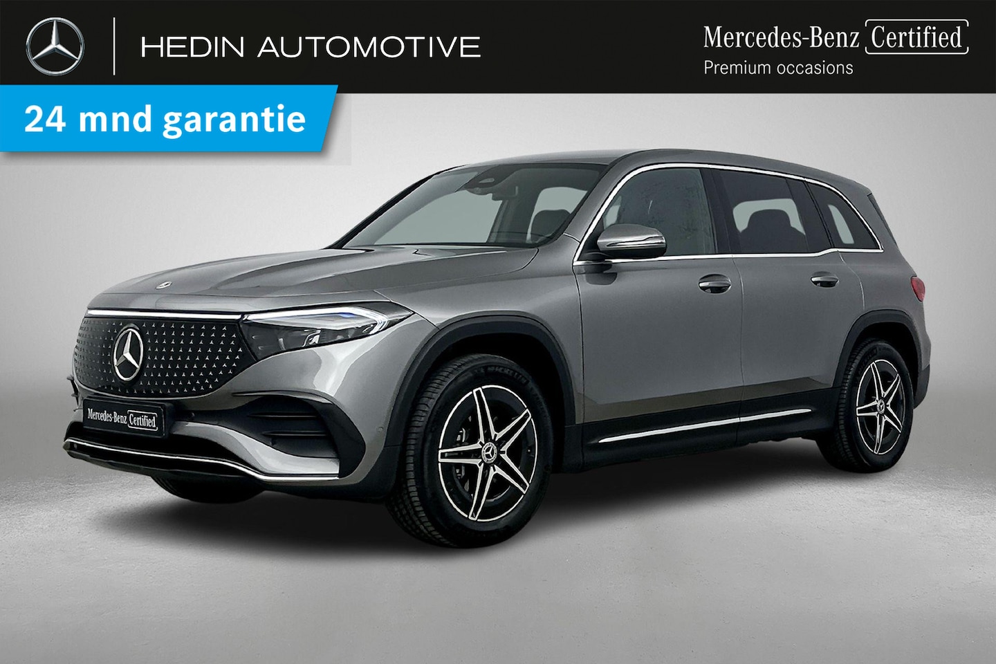 Mercedes-Benz EQB - EQB 250+ AMG Line | Advanced Pakket | Winterpakket | Distronic | LED | Sfeerverlichting | - AutoWereld.nl