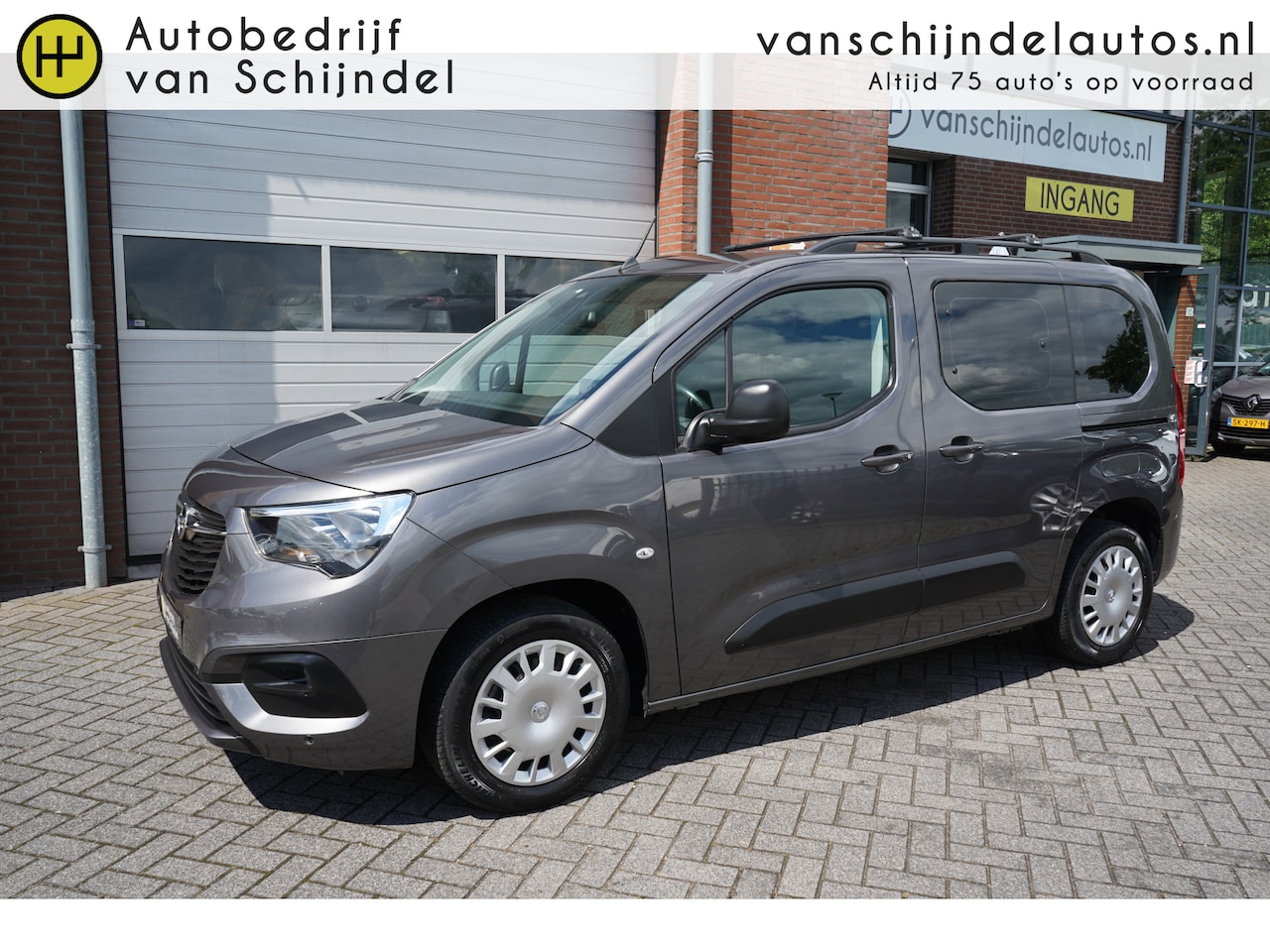 Opel Combo Life - 1.2 TURBO AUTOMAAT 5P 5STOELEN CAMERA NAVI ANDROID-APPLECARPLAY ECC AIRCO CRUISECONTROL ST - AutoWereld.nl