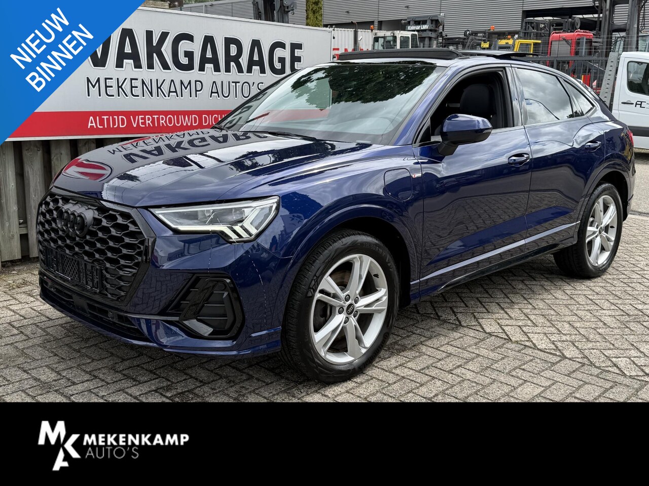 Audi Q3 Sportback - 45 TFSI e S Edition 19"/Panoramadak/Leder/Dodehoek/360 camera/Keyless/Sfeerverlichting/Cam - AutoWereld.nl