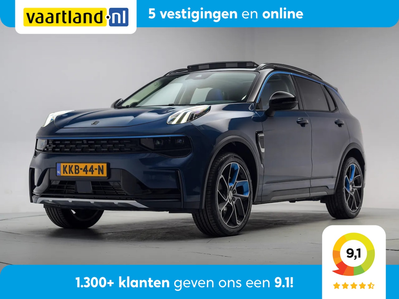 Lynk & Co 01 - 1.5 PHEV [ Panorama Navi 360°-Camera Keyless ] - AutoWereld.nl