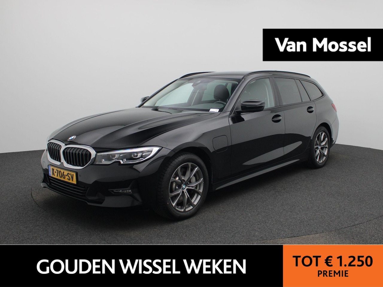 BMW 3-serie Touring - 330e | STOELVERWARMING | NAVIGATIE | ELEKTRISCHE ACHTERKLEP | LEDEREN BEKLEDING | APPLE CA - AutoWereld.nl