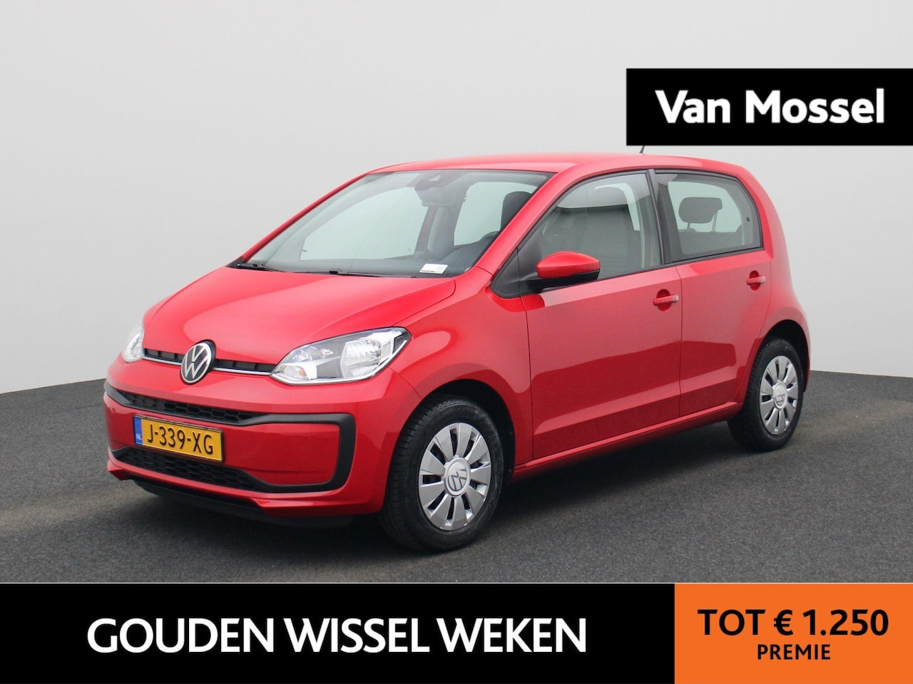 Volkswagen Up! - 1.0 BMT take up! | BLUETOOTH | AIRCO | CENRTALE DEURVEGRENDELING | ELEKTRISCHE RAMEN VOOR - AutoWereld.nl
