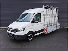 Volkswagen Crafter - Dubbellucht 5000kg L3H3 L2H2 Glasresteel Apple Carplay Camera Tacho 3-zits
