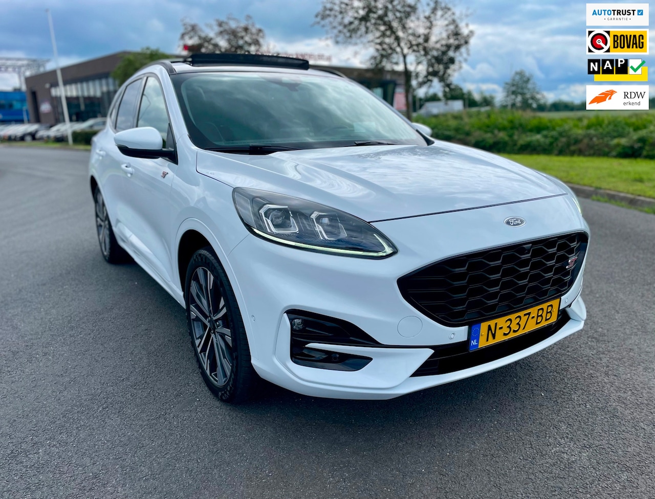 Ford Kuga - 2.5 PHEV ST-Line X 2.5 PHEV ST-Line X, Aut, Trekhaak, Pano, Acc, Stoel-/Stuurvw, Cam, Pdc, LED, Lmv, 1e eig a - AutoWereld.nl