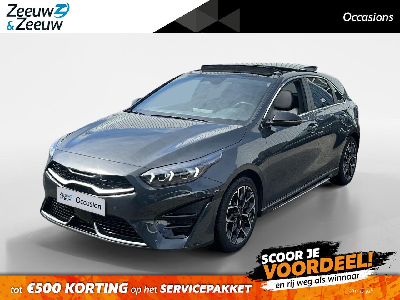 Kia Cee'd - Ceed 1.5 T-GDi GT-Line 140 PK | 1e Eigenaar | Navi | Metallic lak Panoramadak | Stoel & st - AutoWereld.nl
