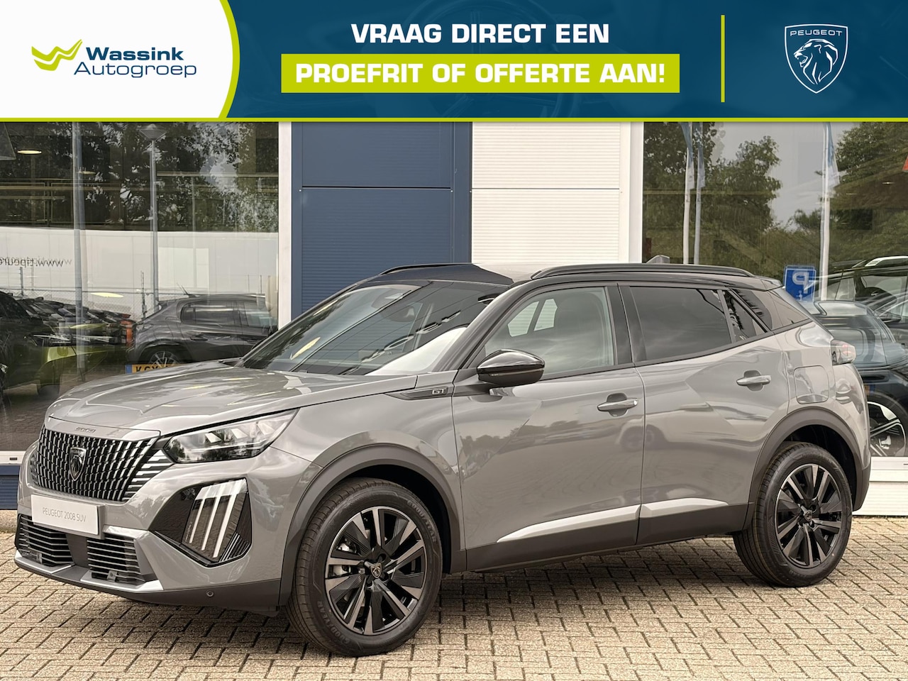 Peugeot 2008 - 1.2 Hybrid 145 GT | Parkeercamera | Climate Control | Apple Carplay & Android Auto | Cruis - AutoWereld.nl