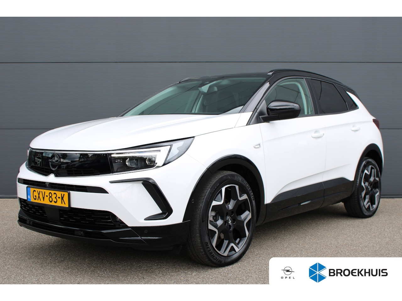 Opel Grandland - 1.2 Turbo Hybrid GS | Automaat | Navigatie | Camera | Stoelverwarming + koeling | LED kopl - AutoWereld.nl