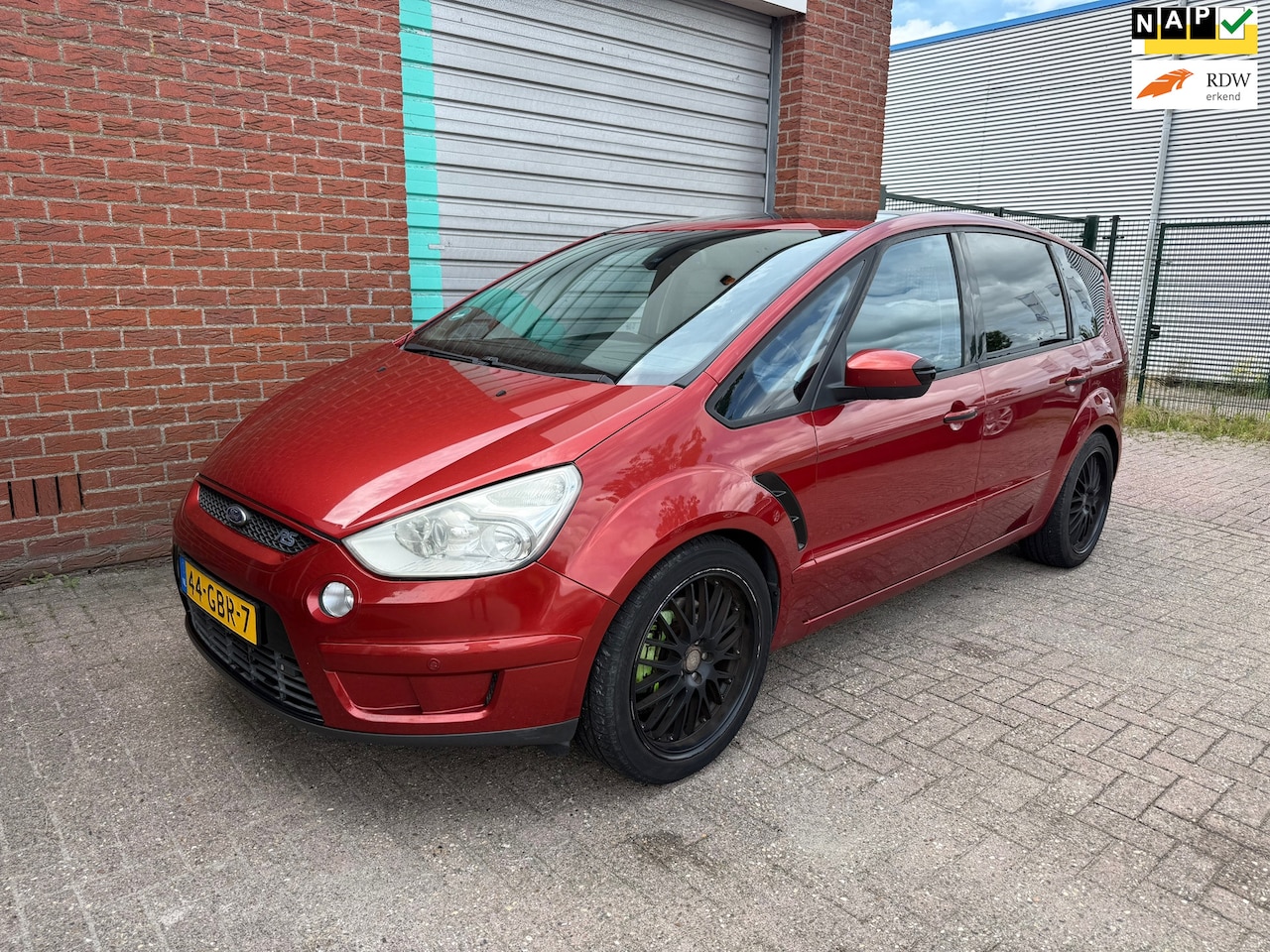Ford S-Max - 2.5-20V Turbo NAV. Bj:2008 NAP! - AutoWereld.nl