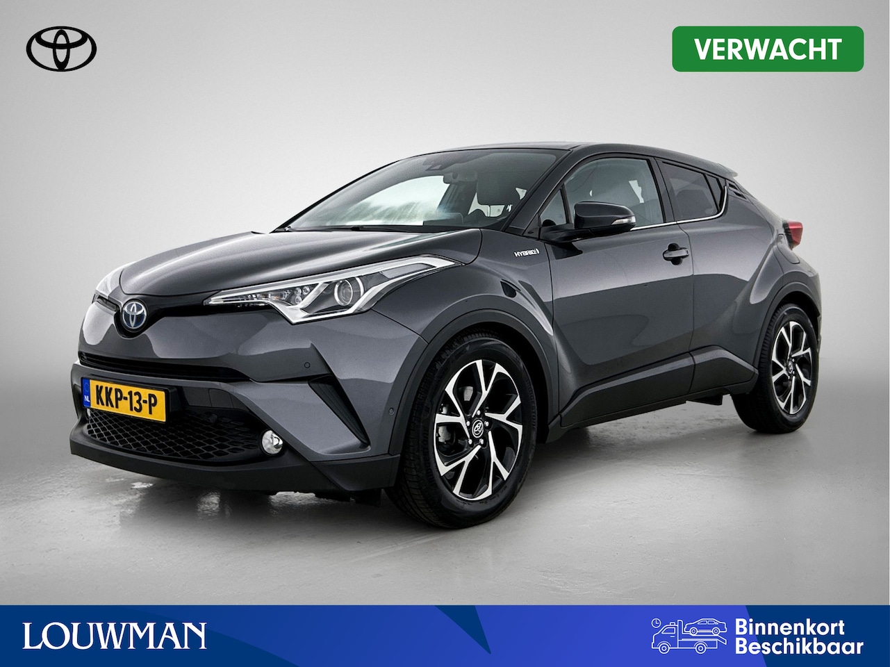 Toyota C-HR - 1.8 Hybrid Style | Dodehoek detectie | Lederen bekleding | Stoel+stuurverwarming | Parkeer - AutoWereld.nl