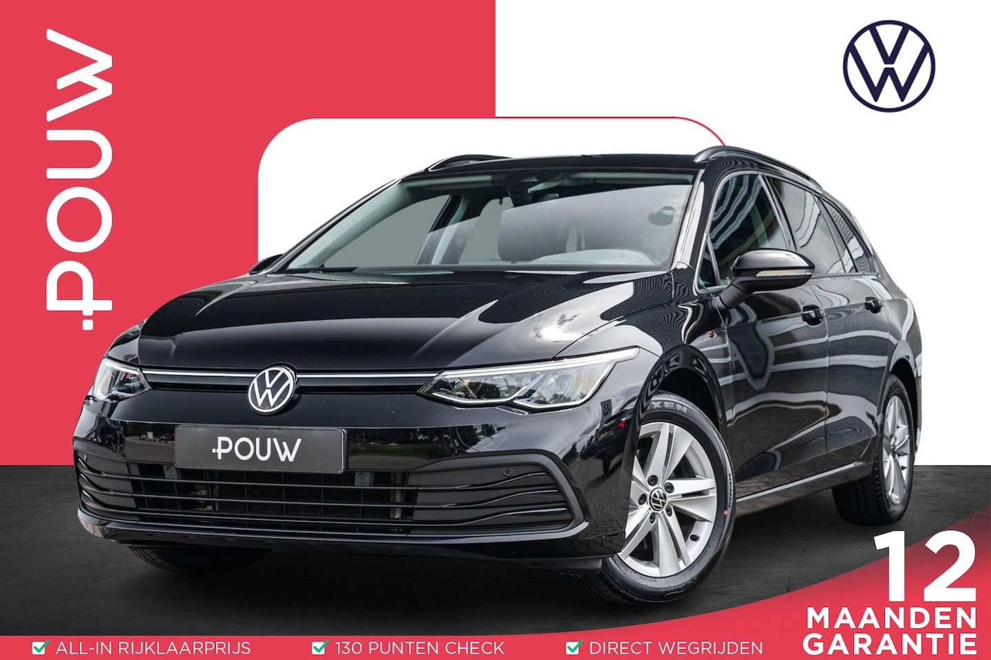 Volkswagen Golf Variant - 1.0 TSI 110pk Life | Apple CarPlay/Android Auto | PDC | Navigatie - AutoWereld.nl