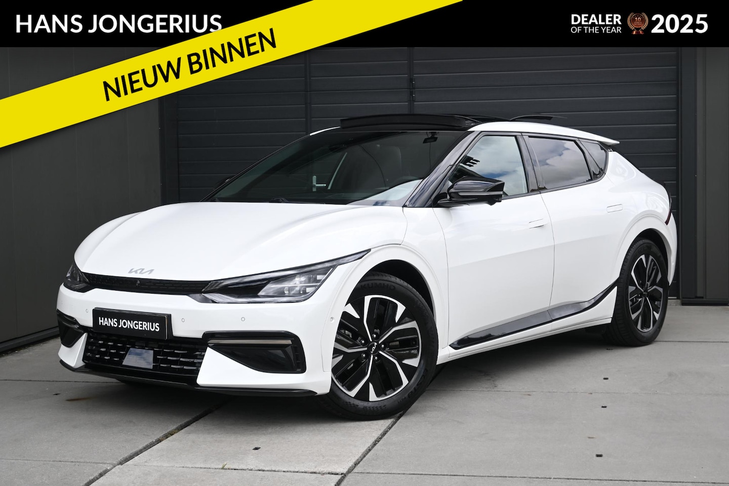 Kia EV6 - GT-Line 77.4 kWh | TREKHAAK | SCHUIF/KANTELDAK | MERIDIAN | STUUR/STOELVERWARMING | 360 CA - AutoWereld.nl