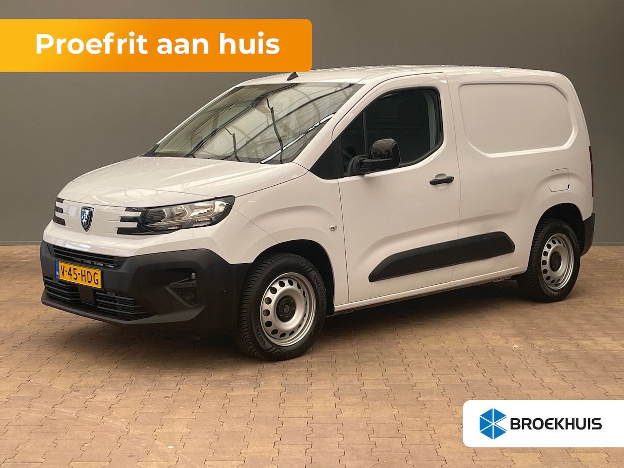 Peugeot Partner - 1.5 BlueHDi 130 EAT8 S&S L1 Camera | Houten Vloer | Trekhaak | Parkeersensoren | Carplay | - AutoWereld.nl