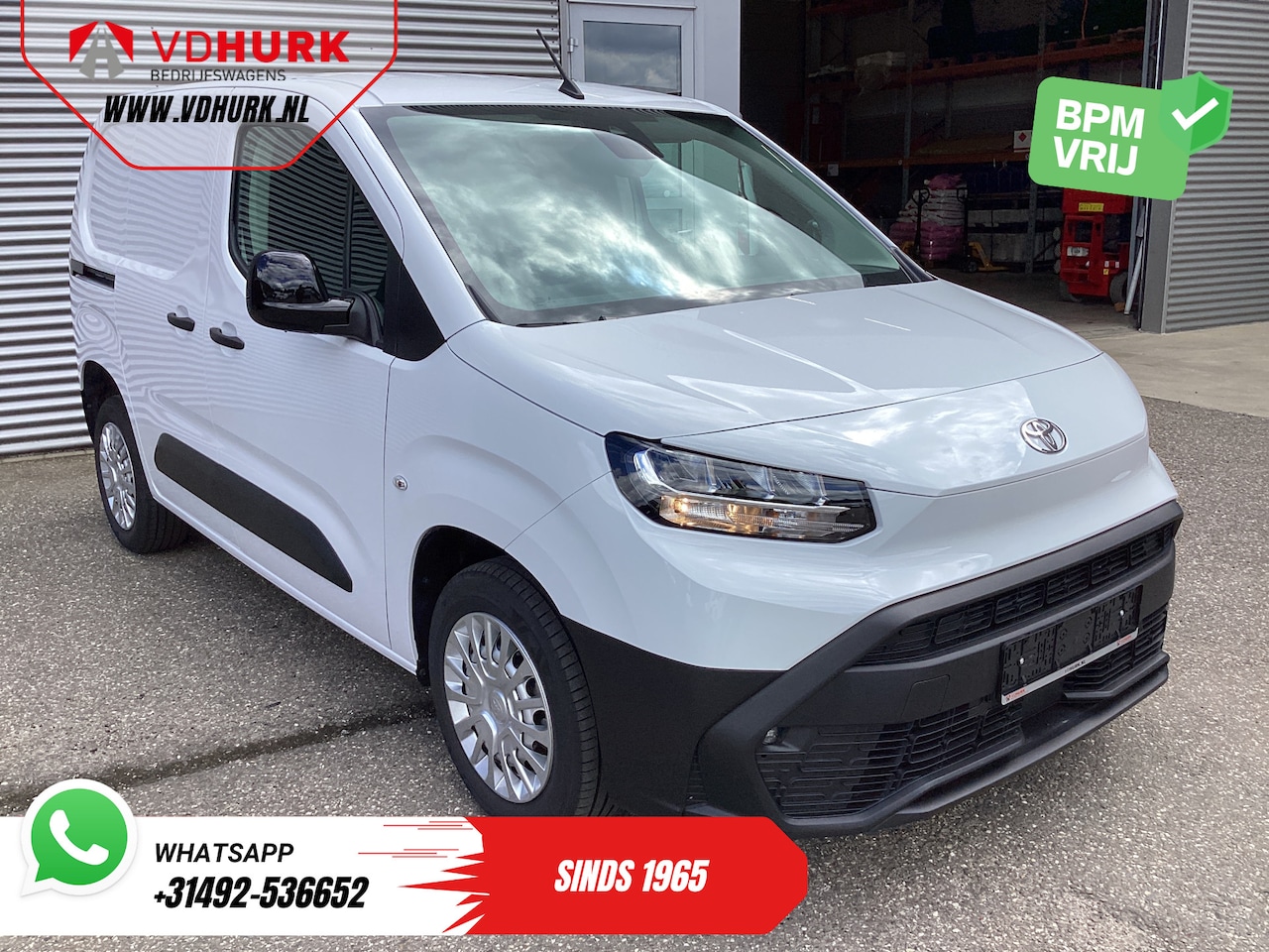 Toyota ProAce City - 1.5 130 pk Carplay/ Camera/ Stoelverw./ Stuurverw./ PDC/ Airco/ Cruise - AutoWereld.nl