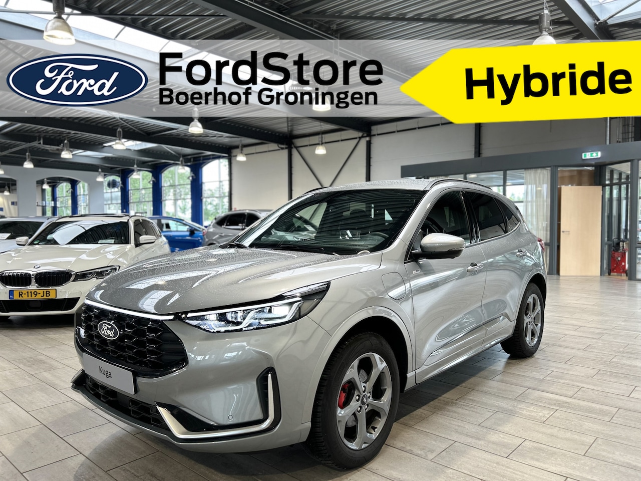 Ford Kuga - 2.5 PHEV 243 pk ST-Line X I AGR stoelen | Adapt Cruise I Winter Pack | B&O | 360° Camera I - AutoWereld.nl
