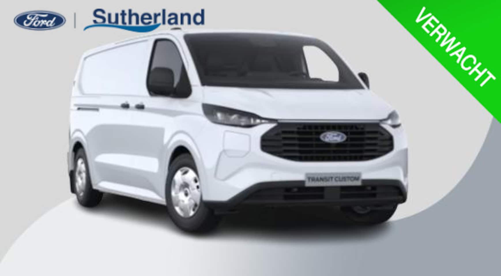 Ford Transit Custom - 320 2.5 PHEV L2H1 Trend 233pk | Bekleding zijwand en achterdeuren (volledig),Laadvloer bes - AutoWereld.nl