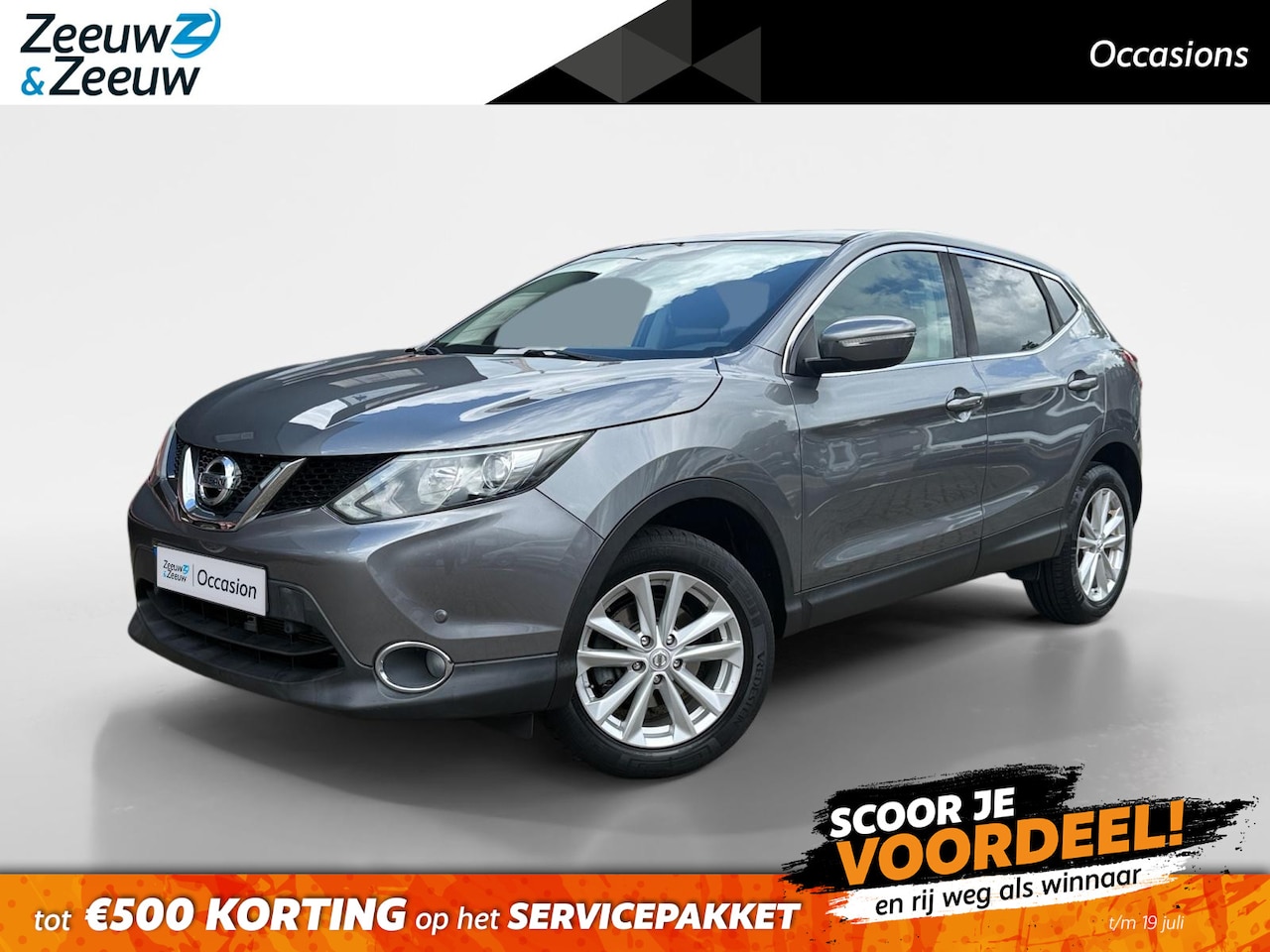 Nissan Qashqai - 1.2 Connect Edition | Trekhaak | Achteruitrijcamera | Navigatie | Climate control | 12 maa - AutoWereld.nl
