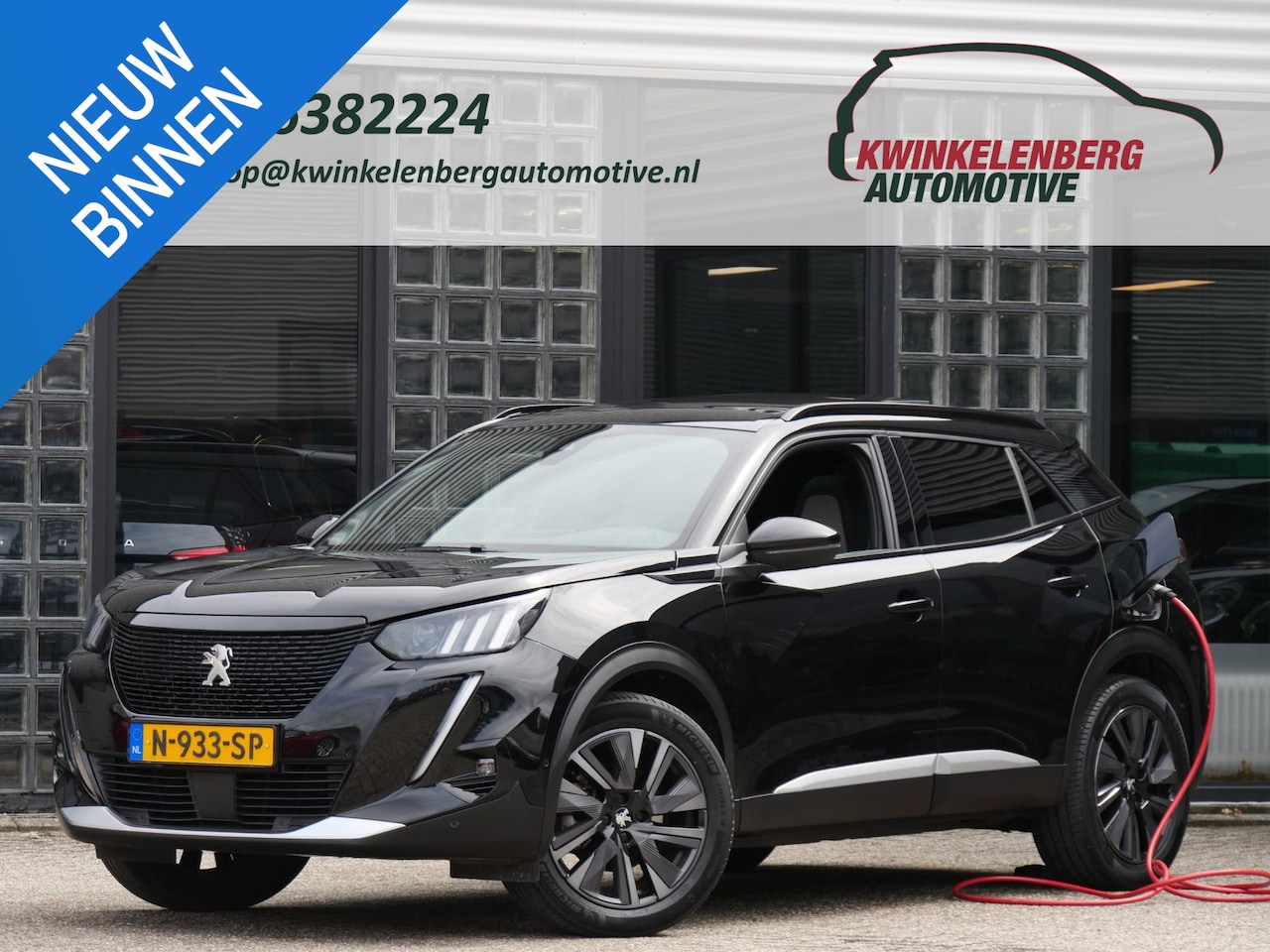 Peugeot e-2008 - EV 50 kWh GT PACK/ PANORAMADAK/ ADAPTIVE CRUISE/ BLIND SPOT/ SOH 93% - AutoWereld.nl