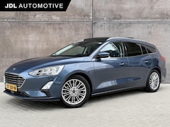 Ford Focus Wagon - 1.0 EcoBoost Titanium Business | Trekhaak | Panoramadak | Automaat | HUD | B&O | Adaptieve