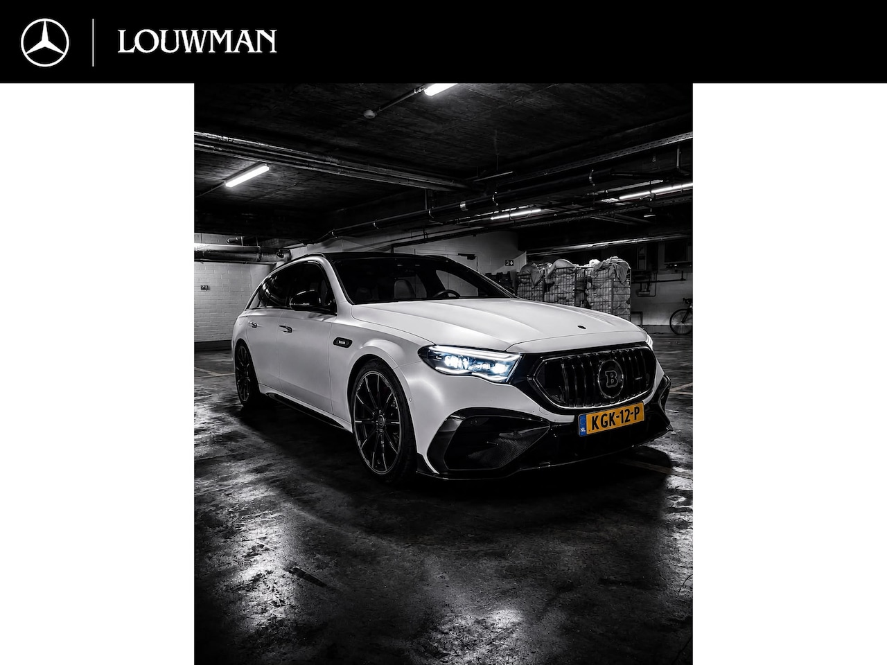Mercedes-Benz E-klasse Estate - AMG 53 4MATIC+ Night Edition Brabus B700 uitgevoerd | PPF satijn mat | 700 PK|  Premium Pl - AutoWereld.nl