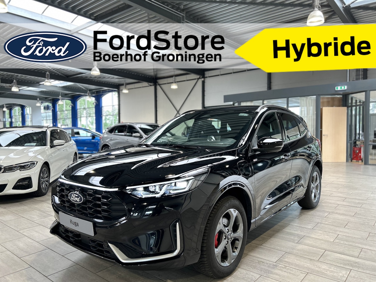 Ford Kuga - 2.5 PHEV 243 pk ST-Line X I AGR stoelen I Adapt Cruise I Winter Pack | B&O | 360° Camera | - AutoWereld.nl