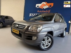 Kia Sportage - 2.0 CVVT Comfort, bj.2006, blauw/grijs, airco, 2e eigenaar, NAP met 207817 km.en APK tot 0