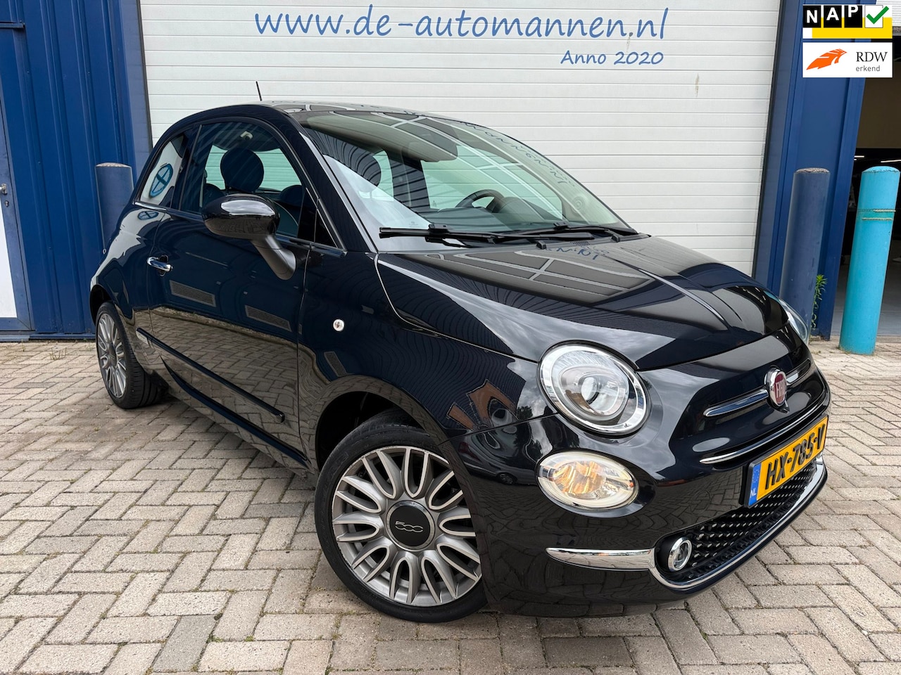 Fiat 500 - TwinAir 80pk Turbo Lounge / ECC / NAVI / GLAZEN DAK / PDC / 28.427 km! - AutoWereld.nl