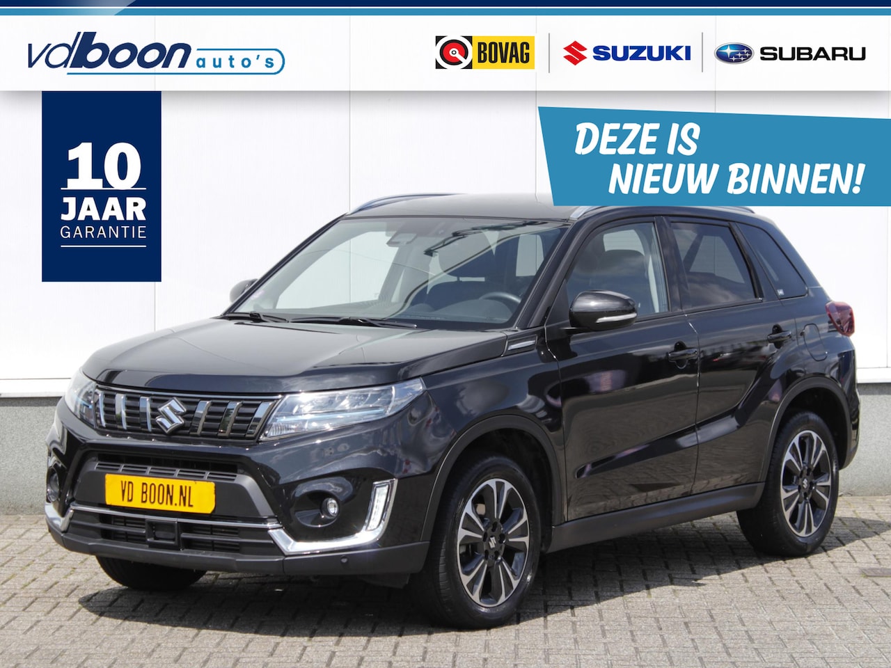 Suzuki Vitara - 1.4 Boosterjet Style Smart Hybrid AllGrip | Navi | Schuifdak | Adap. Cruise | Leder | Lm-V - AutoWereld.nl