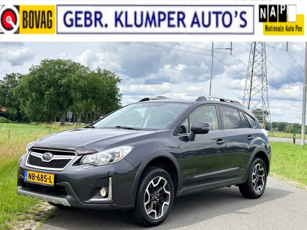Subaru XV - 2.0i Premium AWD Leer, Navi, Cruise, ECC, Schuifdak, Haak, 2e Eigenaar - AutoWereld.nl