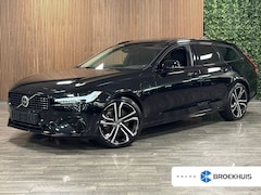 Volvo V90 - T8 AWD Recharge Ultra Ultimate Dark | Vol | Luchtvering | Stoelventilatie | Trekhaak | 360