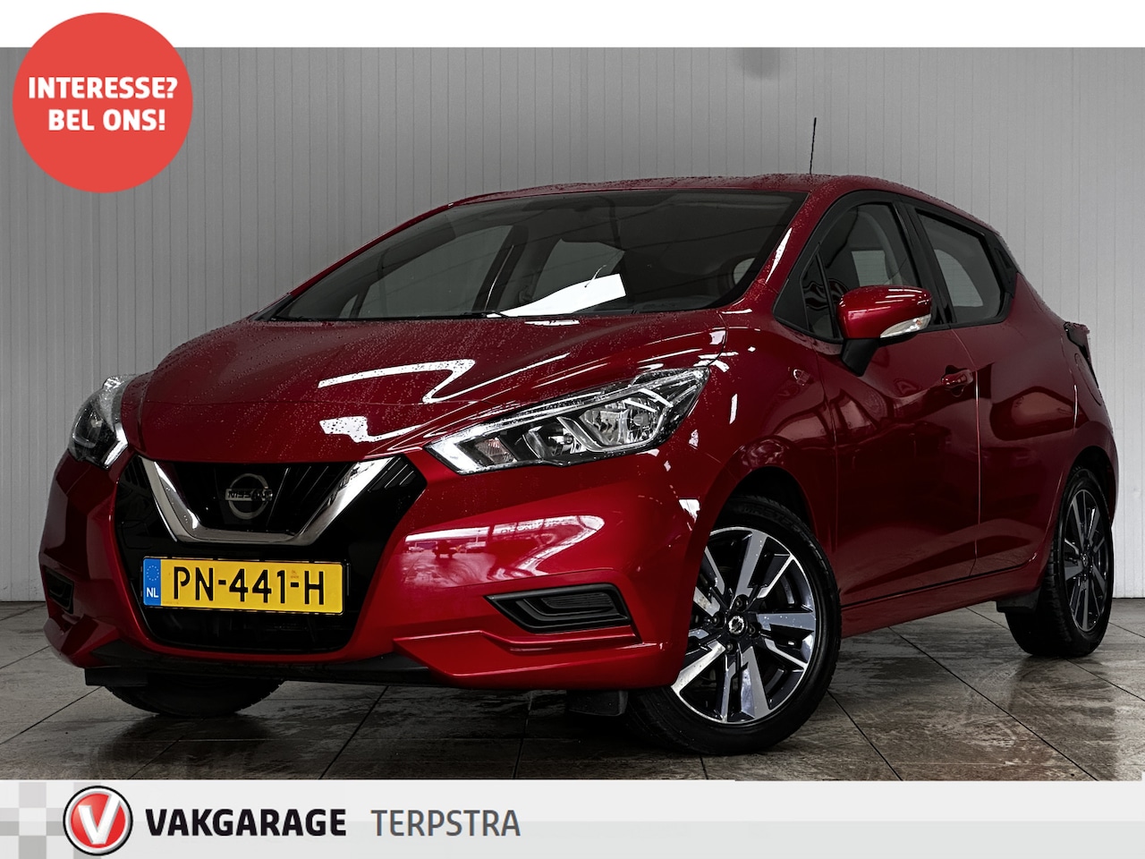 Nissan Micra - 1.0L Acenta/ 15'' LMV/ Airco/ Cruise/ Elek. pakket/ Isofix/ Bluetooth/ Multi. LEDER. Stuur - AutoWereld.nl