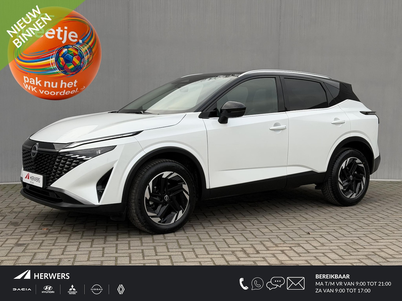 Nissan Qashqai - 1.3 MHEV Xtronic N-Connecta / Fabrieksgarantie tot 03-2028 / Panoramadak / ACC Cruise / 36 - AutoWereld.nl