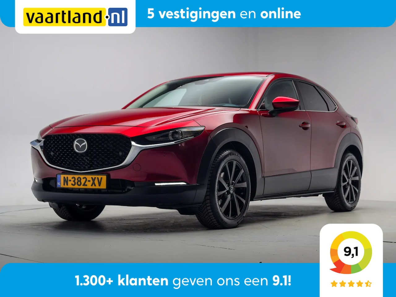 Mazda CX-30 - 2.0 e-SkyActiv-G M Hybrid Comfort Aut. [ Trekhaak Bose Audio HUD ] - AutoWereld.nl