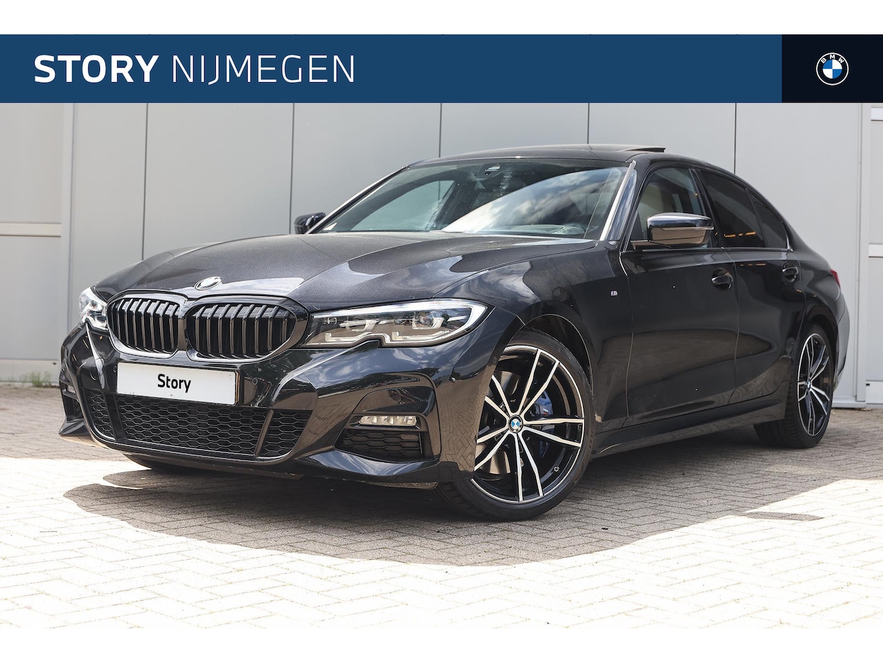 BMW 3-serie - 320i High Executive M Sport Automaat / Sportstoelen / Comfort Access / Head-Up / Harman Ka - AutoWereld.nl