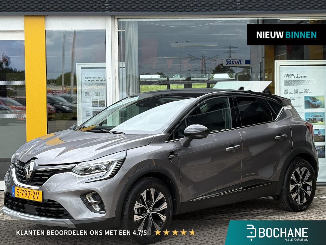 Renault Captur - 1.6 E-Tech full hybrid 145 techno | NAP | Navigatie | Achteruitrijcamera | Climate Control - AutoWereld.nl