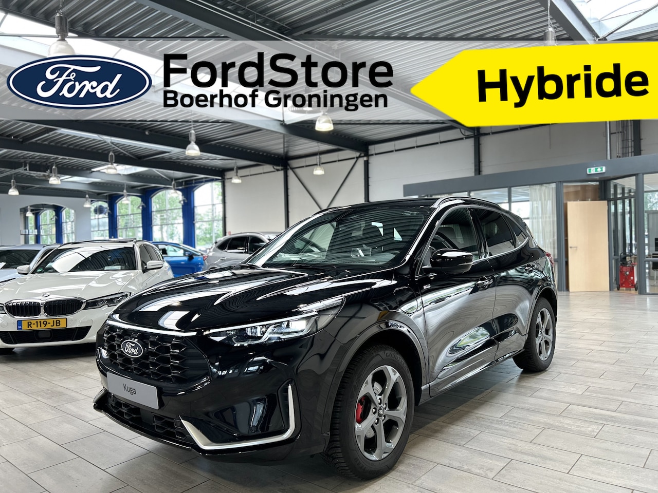 Ford Kuga - 2.5 PHEV 243 pk ST-Line X I AGR stoelen I Adapt Cruise I Winter Pack | B&O | 360° Camera | - AutoWereld.nl