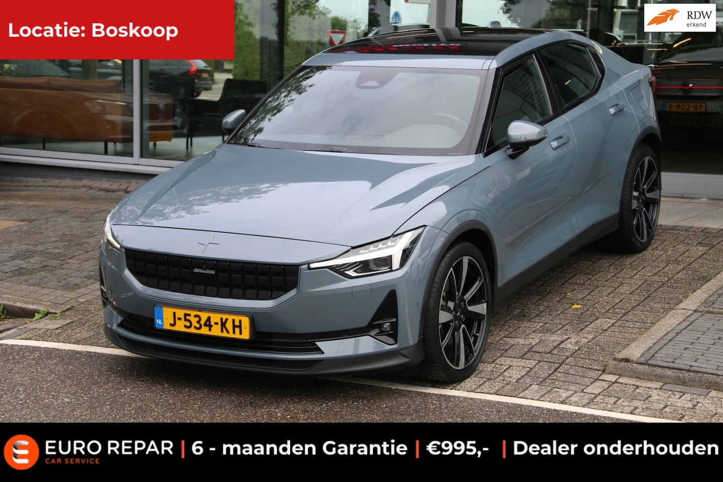 Polestar 2 - Long Range Dual Motor Launch Edition 78kWh SOH 92,4 NL-AUTO NAP - AutoWereld.nl