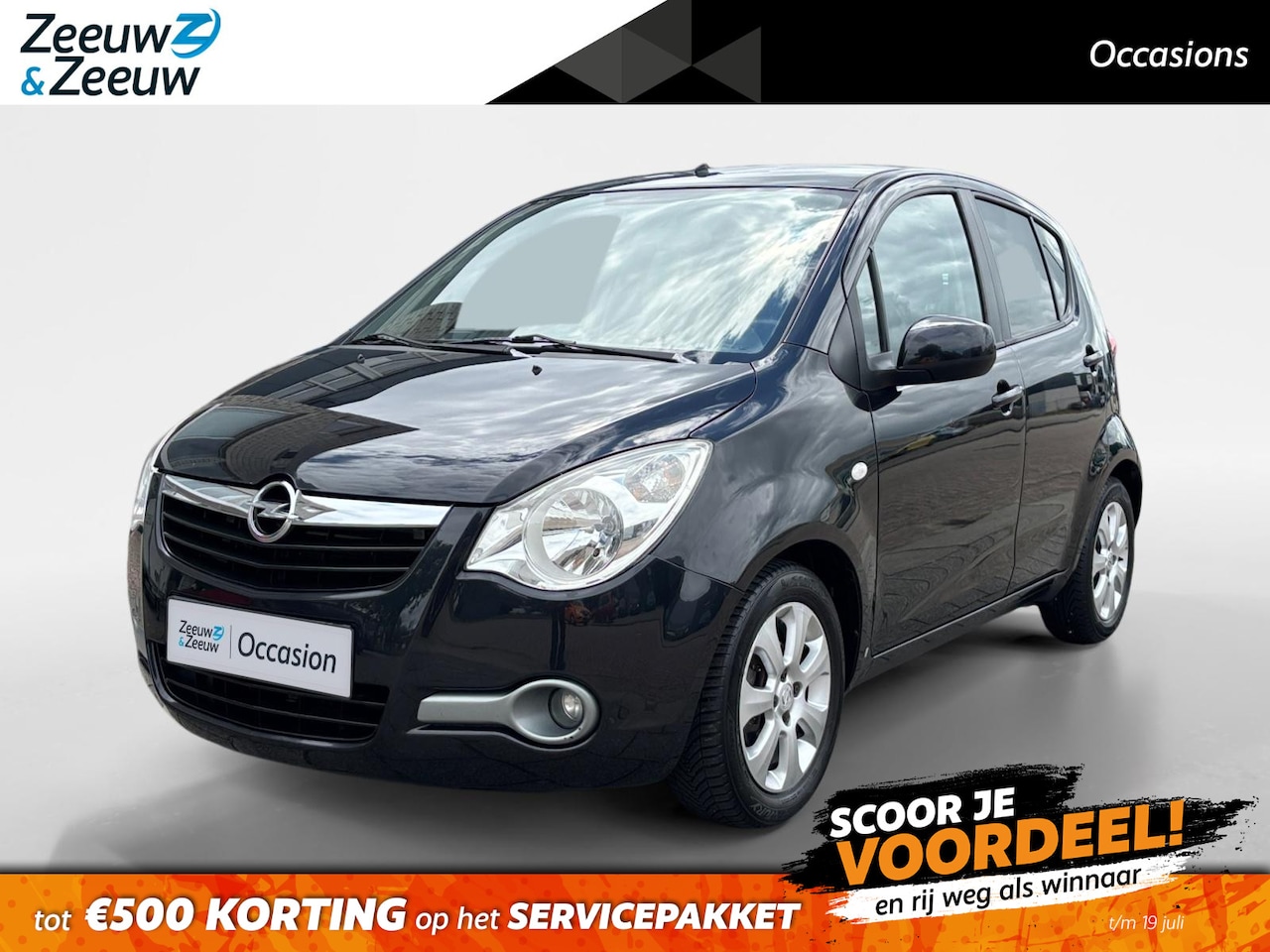 Opel Agila - 1.2 Enjoy | Airco | Automaat | - AutoWereld.nl