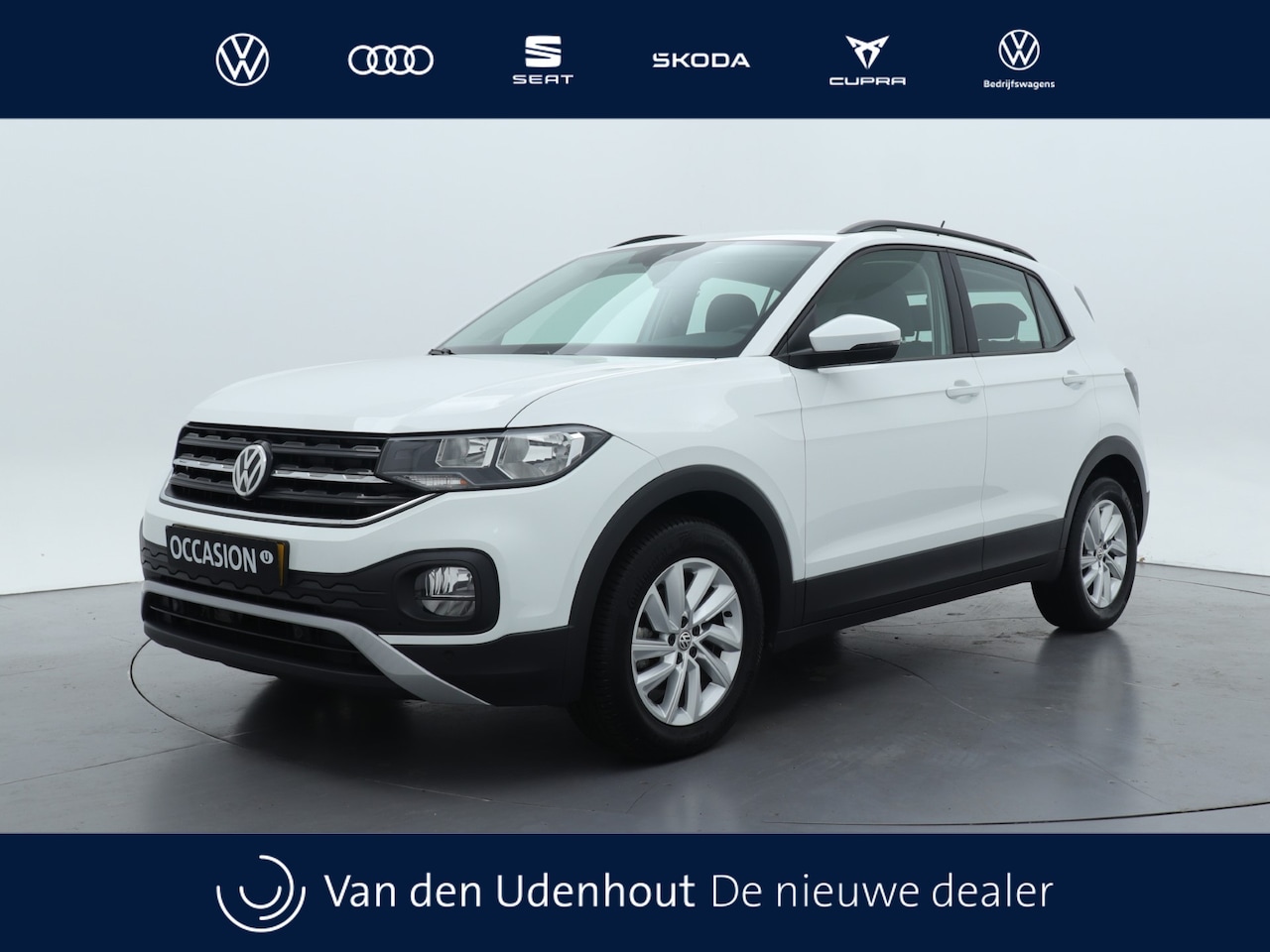 Volkswagen T-Cross - 1.0 TSI 95pk Life Navi via app Pdc Acc Clima Sideassist - AutoWereld.nl