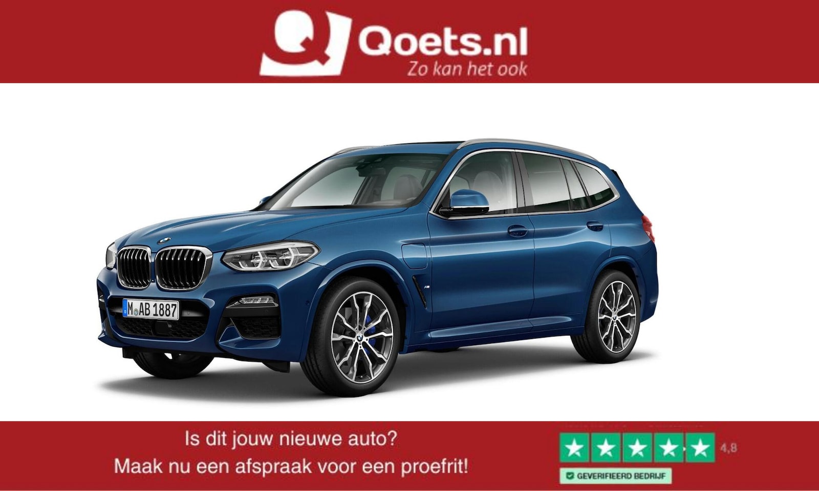 BMW X3 - xDrive30e High Executive M Sport - Trekhaak - Panoramadak - Driving/Parking assistant plus - AutoWereld.nl