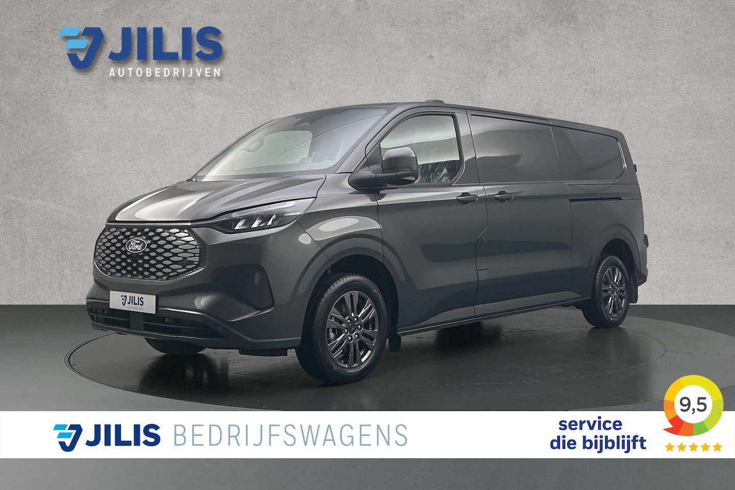 Ford E-Transit Cust. - 320 L2 Limited | 2x schuifdeur | Stoelverwarming | Adaptieve cruise control - AutoWereld.nl
