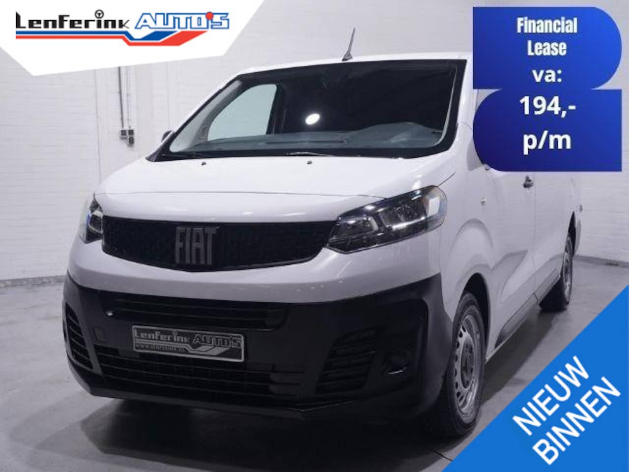 Fiat Scudo - 1.5 Multijet 102 pk L3 Airco, Apple Carplay Cruise control, Laadruimte Pakket, PDC achter, - AutoWereld.nl
